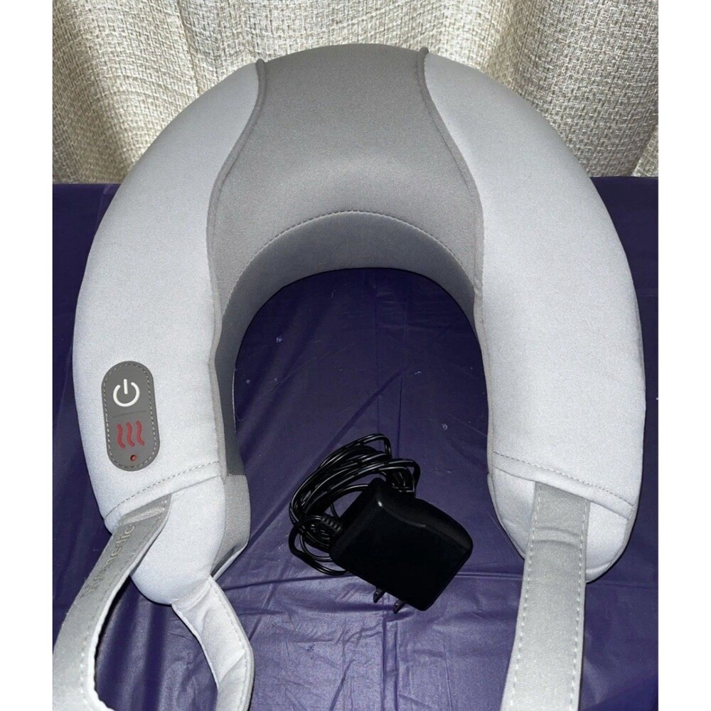 Homedics Pro Therapy Vibration Neck Massager Soothing Heat NMSQ-217HJ